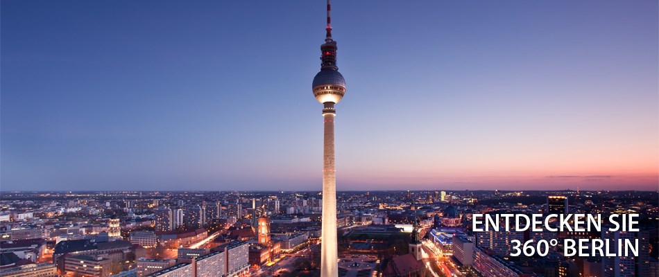 750 PRO PERSON Berlin Der Alexanderplatz, der Berliner Fernsehturm, der