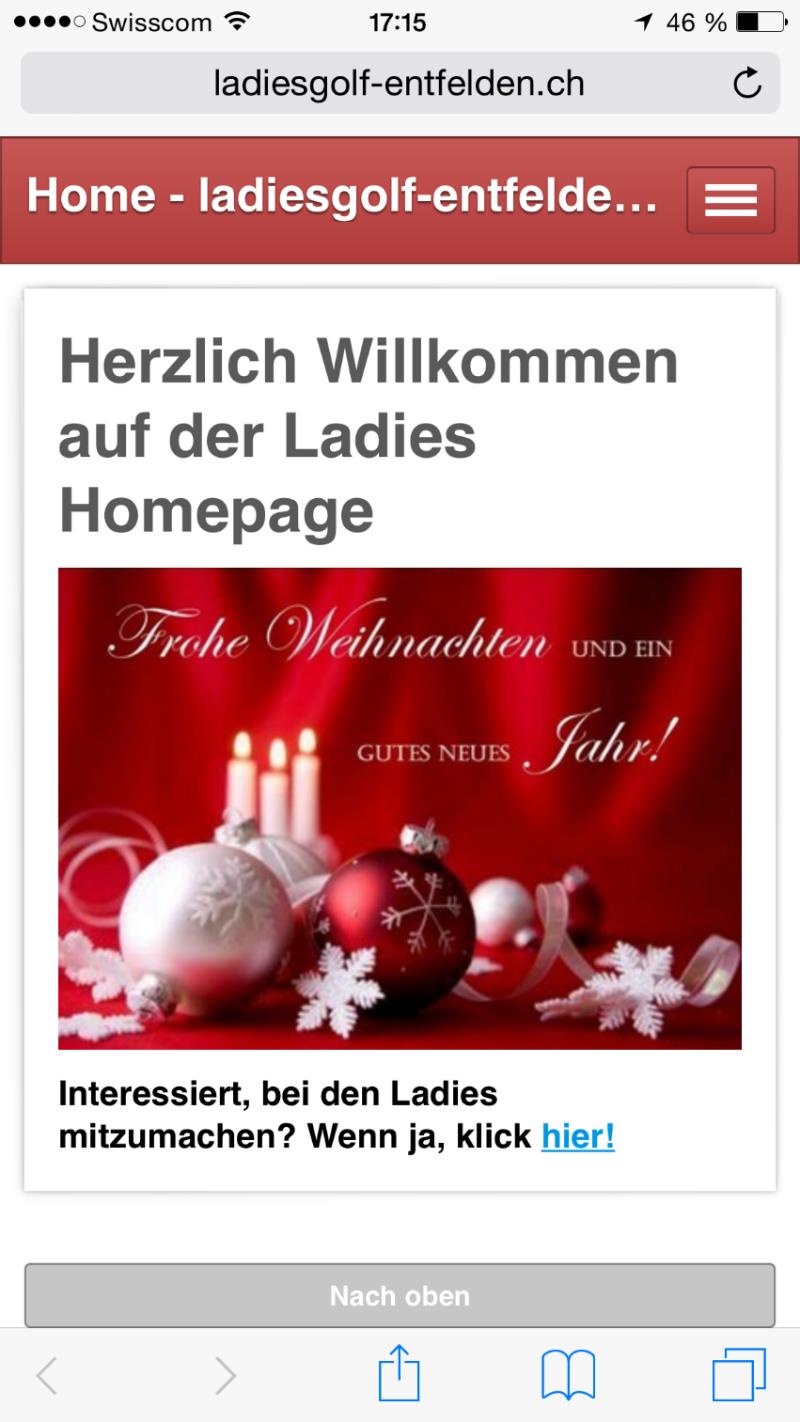 Ladies Homepage ansehen hinter diesen drei