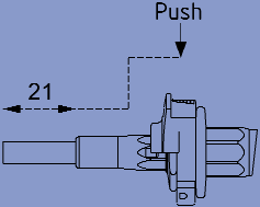 6-1 IEC 6-031 Type 7 Type 1 IMPORTANT : if this tip is used as a ø 4 connector, only PROB accessories ensure a safety connection (Page 36).