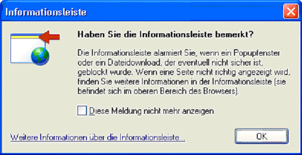 Hochschule Reutlingen Rechenzentrum Abbildung 18: Eventuell verhindert Ihr Web-Browser das Öffnen von Dateien oder