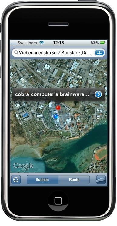 cobra Mobile CRM - cobra unterwegs cobra Mobile CRM Ultimative Mobilität durch Live-Zugriff auf Kundendaten über BlackBerry, iphone oder ipad.