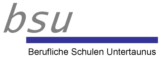 Staatliches Schulamt für den Rheingau-Taunus Taunus-Kreis und die Landeshauptstadt Wiesbaden Fachoberschulen