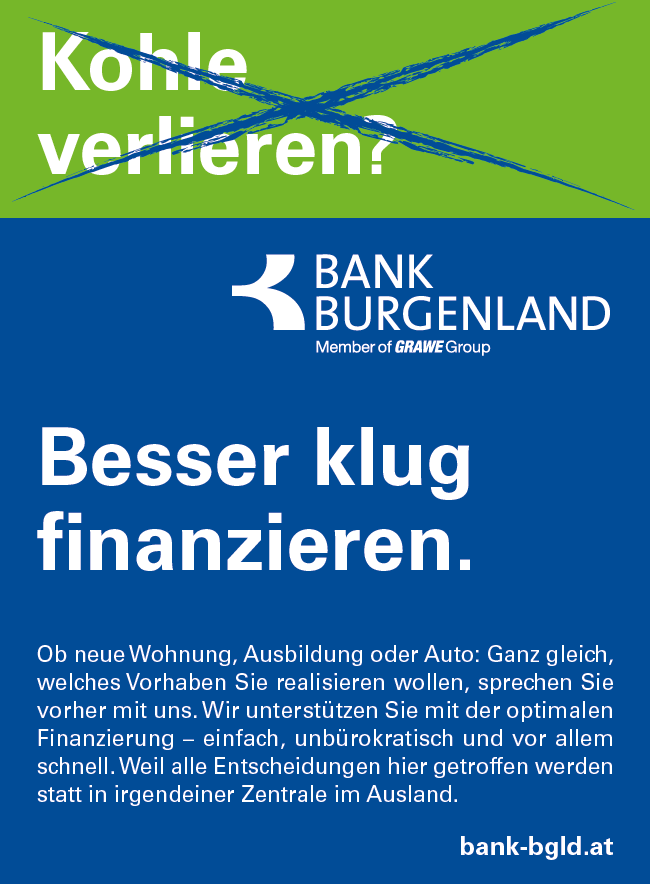 Serviceleistung der Hypo-Bank Burgenland. Die unabhängige Regionalbank im Osten Österreichs. Privat- und Geschäftskunden.