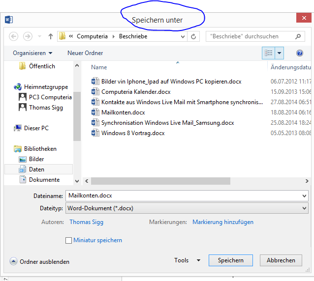 Ein paar Tricks und Tipps (3) Windows Explorer das unbekannte Tool Wie findet man den Speicherort