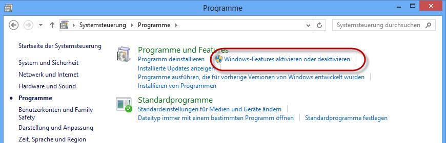 Topas Informatik AG Anleitung Installation unter Windows 8.docx Seite 2 Klicken Sie nun auf Systemsteuerung.