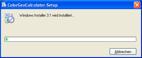 Installation für Windows 7 2 Installation für Windows 2.1 