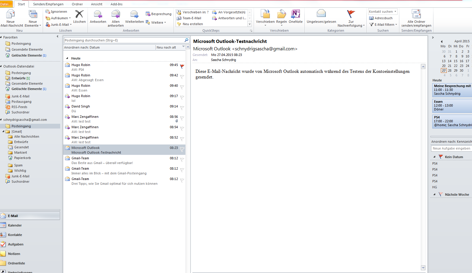 Handbuch Ü bersicht 1. email-funktion 2. Kalender 3. Kontakte 4. Aufgaben 5. Notizen 6. Tastenkombinationen 1. email-funktion Microsoft Outlook ist ein weiteres Programm des Microsoft Office Pakets.