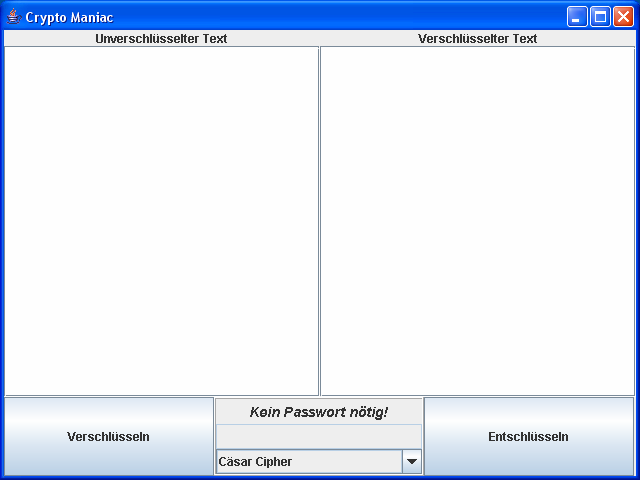 Installation und Wartung Screenshot der GUI bei Endabgabe Installation Zur leichteren Installation wurden alle Class- und Java Dateien in ein Jar-Archiv verpackt.