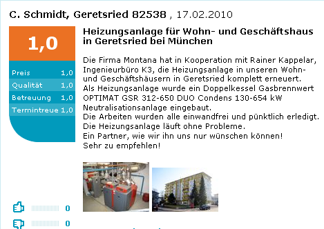 2. Interesse wecken: Ihre Empfehlungen auf KennstDuEinen.de KennstDuEinen.de hilft Ihnen, die Empfehlungen Ihrer zufriedenen Kunden einzuholen.