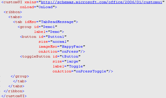 Ribbon Customizing IRibbonExtensibility