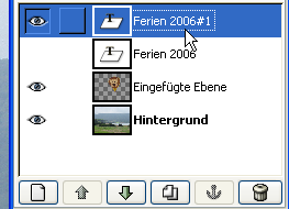 Text In Gimp kann man Text mit dem Textwerkzeug eingeben. Man kann wie in anderen Programmen Schriftart, Farbe, Ausrichtung etc.