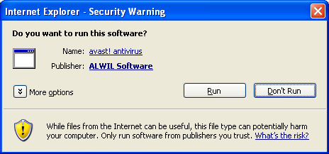 Schritt 2. Installation von avast! Free Antivirus 7.0 auf Ihrem Computer Um avast! Free Antivirus 7.0 auf Ihrem Computer zu installieren, müssen Sie die Installationsdatei ausführen.