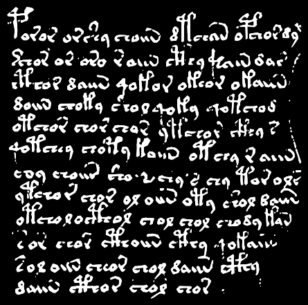 1. Möglichkeit Geheimes Verfahren o. Schlüssel (1) Verfahren zur Codierung/Decodierung nur ausgewählten Personen bekannt Beispiel: Voynich-Manuskript (um 1500 n. Chr.