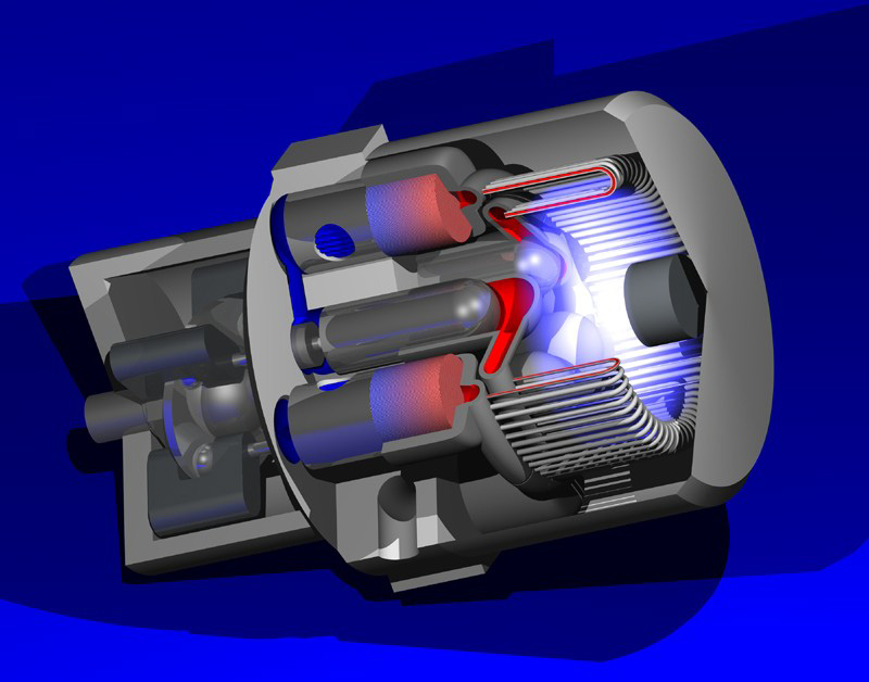 Stirlingmotoren Stirling Biopower FleXgen G38 Quelle: www.qalovis.
