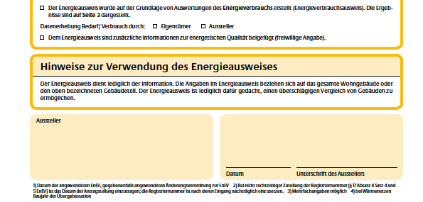 Was ändert sich beim Energieausweis? Die Regelungen der EnEV 2009 zum Energieausweis gelten grundsätzlich auch weiterhin.