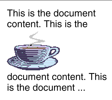 Der Dokument Inhalt: fo:flow fo:flow ist ein Kind-Knoten von fo:page-sequence und enthält eine beliebige Anzahl von Blöcken mit Text, Tabellen, Listen und Bildern.