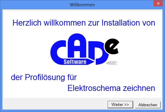 CAD-e Demoversion installieren Die CAD-e Programme liegen auf dem Download Button Datei) herunterladen vor. CAD-e Demoversion (ZIP- Download herunterladen: 1.