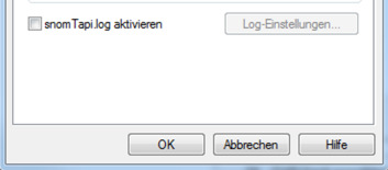 Pos Aktn 3.4 "snom Linie 1" auswählen und auf "Geräte Konfiguratn" klicken 3.5 Geben sie im Feld: IP-Adresse oder DNS-Name die IP Adresse ihres snom Telefonapparats ein.