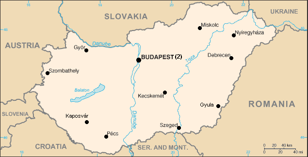 Zentren für Strahlentherapie in Ungarn (n=12) Regionale