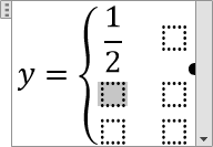 Mathematische Formeln in Word 2013 Seite 13 von 29 P(X x) = Φ(x) = 1 I = 2π 0 2π x 2π e t 2 x 2 dt = φ(t)dt α h cosθ cosθ r 2 r2 sinθdrdθdφ 0 0 α h cosθ = { cosθsinθ [ dr] dθ} dφ 0 0 = 2πh(1 cosα) 0
