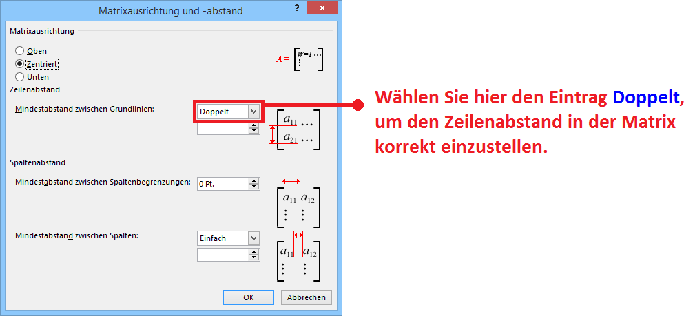 Mathematische Formeln in Word 2013 Seite 14 von 29 Eingabe (das Zeichen steht für die Leertaste) Anzeige 7 eingeben, dann das darunterliegende gepunktete Viereck ( ) anklicken und 15 eingeben, danach