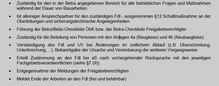 Anmerkung SUB: Die Aufgaben nach 16 und 18 des DB 601.02 wurden vom Fdl Süßenbrunn und ÖbK nicht eingehalten. Nach DB 601.