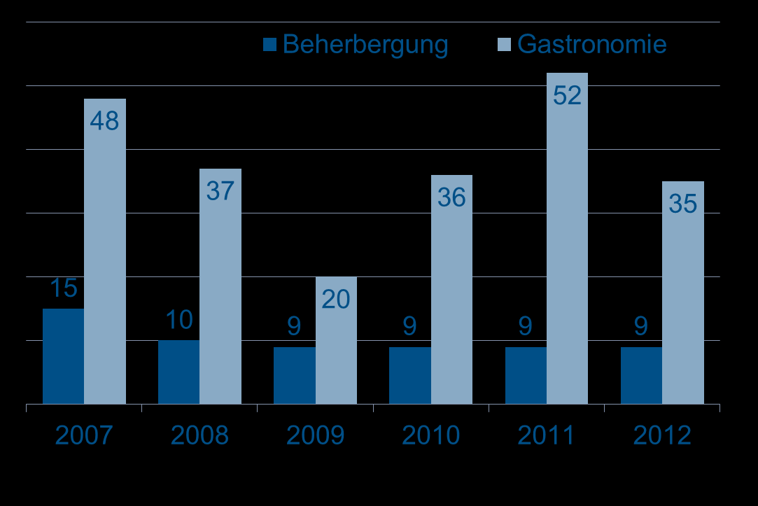 Betriebsvergleich Hotel- und Gaststättengewerbe im Land 20