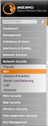 Anpassungen an der Astaro-Firewall (1) Verbinden Sie sich per Browser mit der Astaro- Firewall!