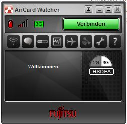 24 English Starting the UMTS module for the first time Starting the UMTS module for the first time To use the UMTS module, you need the AirCard Watcher software and the driver for the UMTS module,