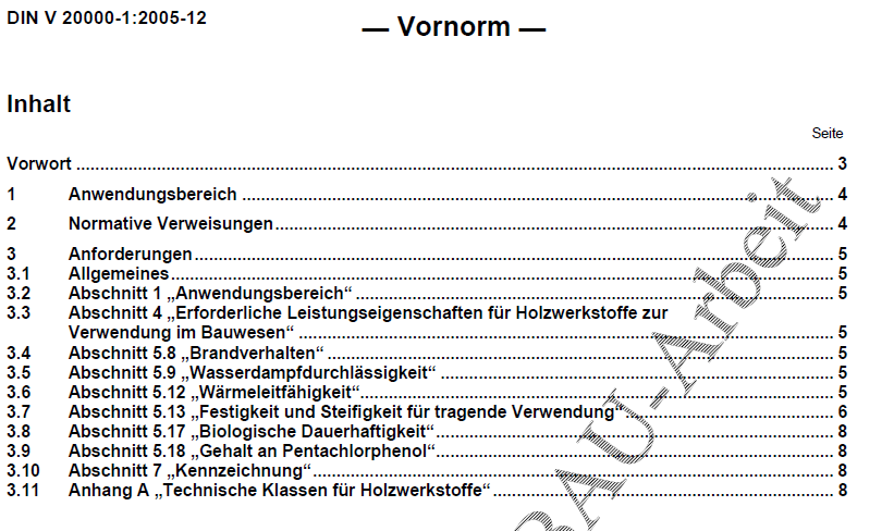 Umsetzung von harmonisierten europäischen Normen - Holzwerkstoffe Beispiel Holzwerkstoffe zur Verwendung im Bauwesen in Deutschland geltende Regeln für das Bauprodukt BRL B1: DIN EN 13986:2005-03,