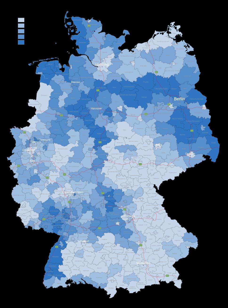 680 36.964 Ø 13% 12045 Berlin (Neukölln): 638 Youngtimer = 26,4 % Essen 13,3% 36.
