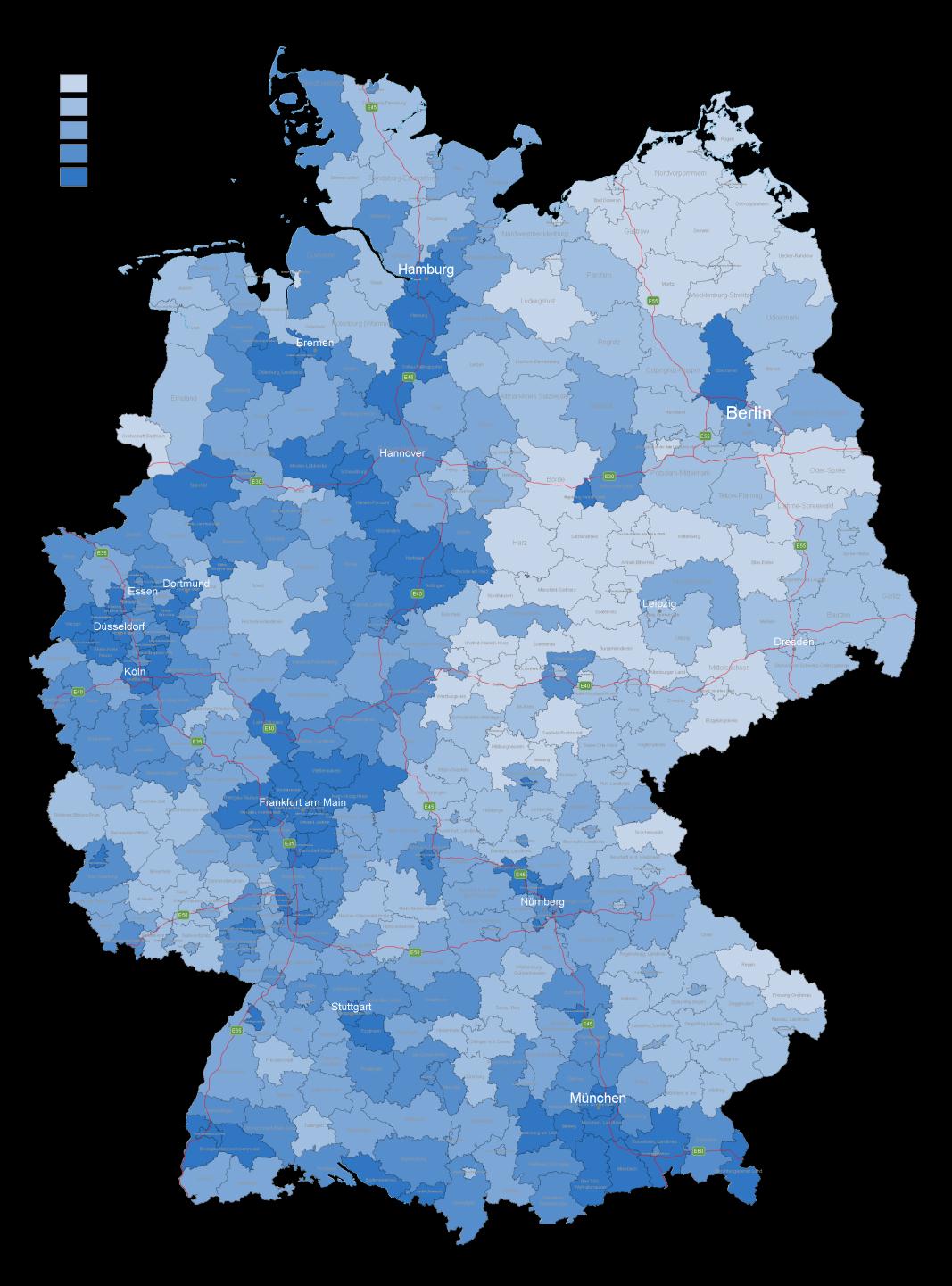 723 20149 Hamburg (Harvestehude): 199 Oldtimer = 5,1 % Düsseldorf 1,7% 4.633 Mannheim 2,6% 3.
