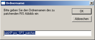 Kopieren Sie hieraus den Ordner wxp auf den RIS Server nach D:\RIS\Setup\German\Images\. Entpacken Sie nun die auf dem Lehrerfortbildungsserver zum Download bereitgestellte Datei integrate.