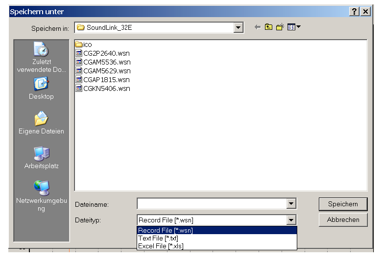 5 Start the software It is not necessary to install the software. Open the directory where you copied the CD content to and double-click the file SoundLink.exe.