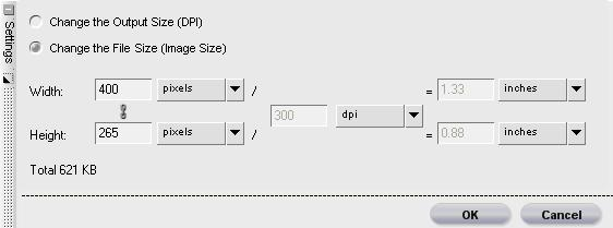 Schritt 1.2: Bild skalieren Wählen Sie im Menü»Bearbeiten«die Option»Größe/Auflösung«.