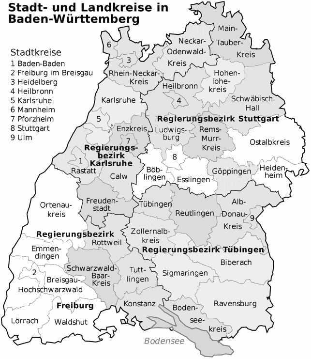 Regionalkoordinatoren der Ornithologischen Gesellschaft Baden-Württemberg e. V. Stand: 15.