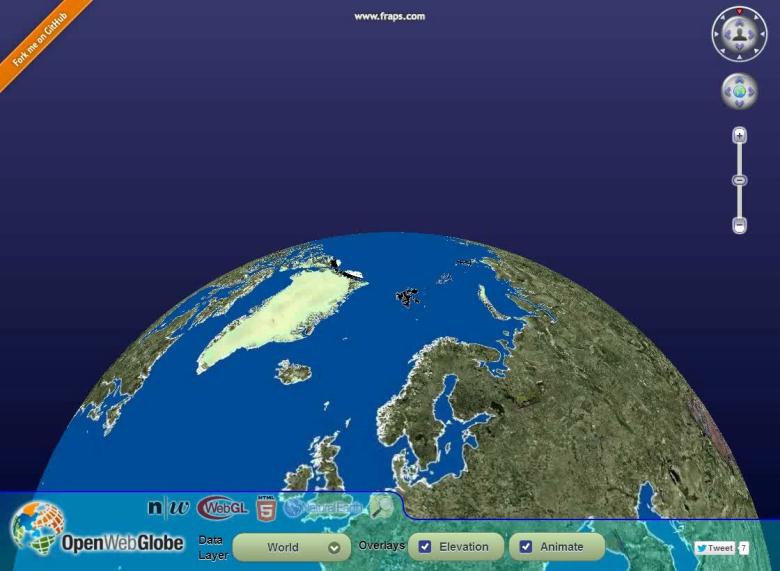 virtuellen Globus in eigene Web-Applikationen unter MIT Lizenz. (www.openwebglobe.