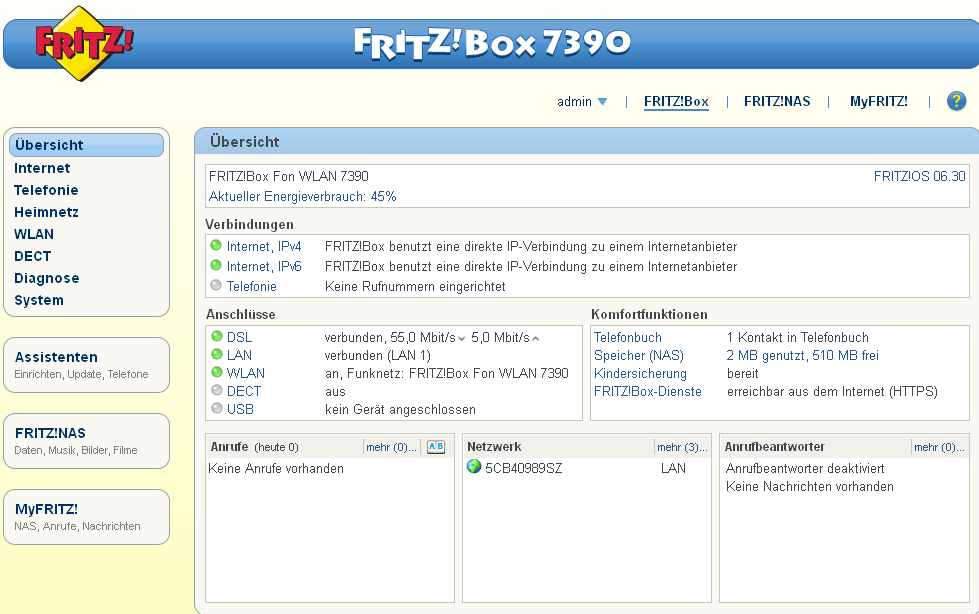 FRITZ!Box kennenzulernen. 4. Internet-Telefonie über FRITZ!