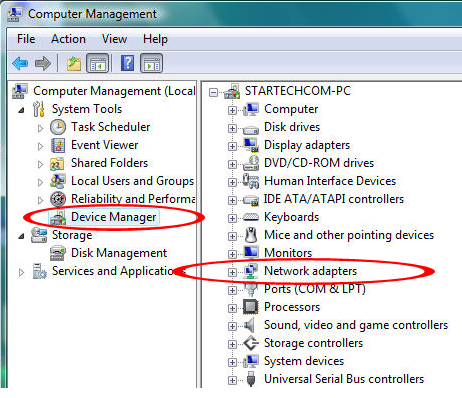 Überprüfen der Installation Windows XP/ Server 2003/ Vista/ 7/ 8 Im Haupt Desktop klicken Sie mit der rechten Maustaste auf Arbeitsplatz ( Computer in Vista/7/8), und wählen Sie Verwalten aus.