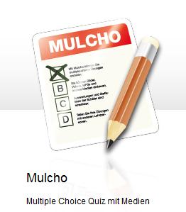 4. Übungstypen 4.1 MULCHO Multiple Choice mit Medien Die Mulchoübungen sind das eigentliche Kernstück dieses Tools. Mit MULCHO lassen sich Hör-, Seh- und Leseverstehen, Webquests, etests u.v.m erstellen.