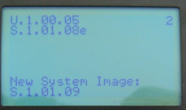 Abbildung 8: System-Firmware wird auf den UC3A-Chip geladen Danach startet das Board