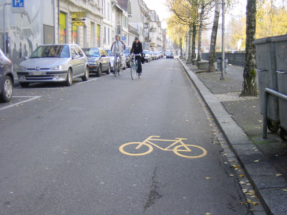 Innovatives Mobilitätsangebot, Komplementarität zur öv Excellentes conditions cadres pour la circulation cyclistes
