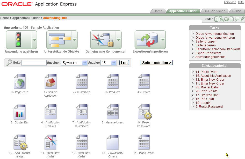 Oracle Application Express Was ist das?