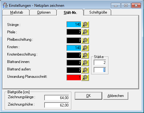 Beispiel Zeichenprogramm Netzplan starten. Für das Zeichnen eines Rechennetzplans bietet CROSSPLAN viele Start- Optionen zur individuellen Anpassung an das gewünschte Layout.