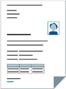 Reporting und Generierung von druckbaren Dokumenten Befüllprogramm Vorlage Lesbare Platzhalter (Serienbrief-ähnlich) Bilddaten und andere besondere