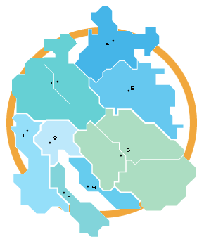 Suchtpräventionsstellen - Acht regionale Suchtpräventionsstellen sind für die präventive