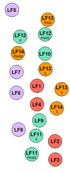 (spiralcurricular) strukturiert Lernfelder S LF4 LF3 LF6 Ziel: LF14 S Handlungskompetenz