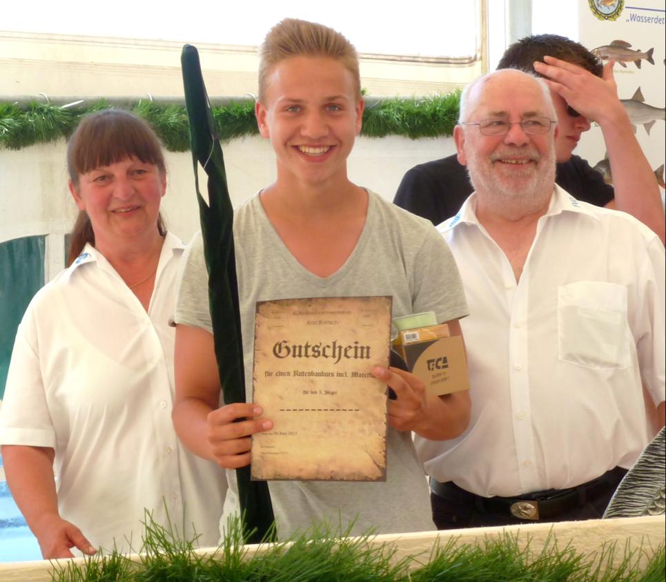 Jugendzeltlager des Fischerei Verbandes Oberbayern 2015 HABEMUS CHAMPION!