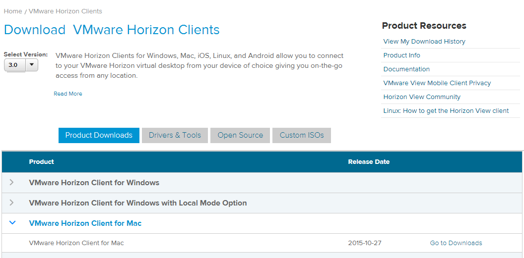 INSTALLATION DES HORIZON VIEW CLIENTS FÜR MAC OS Safari öffnen (optional auch Firefox/Chrome).