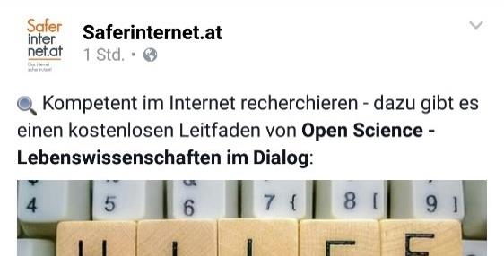 Klicke auf Mir gefällt dieser Beitrag nicht.